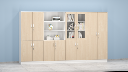 Zestaw szaf szkolnych MAXI 102_biały korpus_brzoza.png