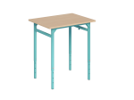 Ławka szkolna Leon 1-osobowa, regulowana wysokość