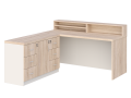 biurko recepcja PREMIO z komodą Nr 5_dąb sonoma popiel.png