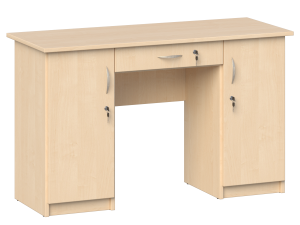 Biurko dla nauczyciela, dwuszafkowe