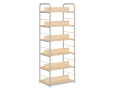 Regał biblioteczny B 2stronny rama metalowa popiel_klon.png