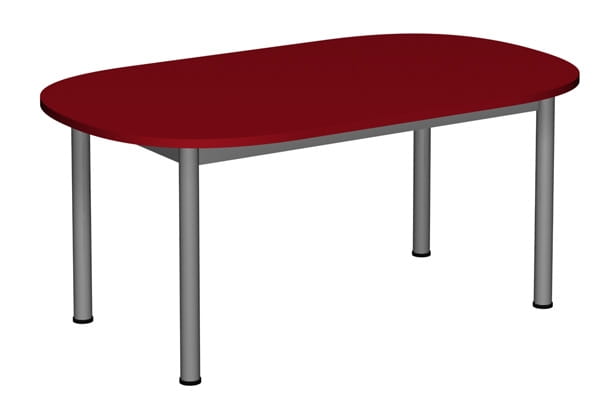 Stół owalny 1200x700 noga fi 40