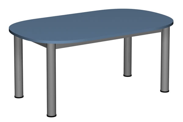 Stół owalny 1200x700 noga fi 60