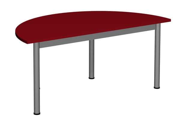 Stół półokrągły 1200x600 noga fi 40