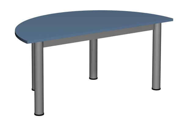 Stół półokrągły 1200x600 noga fi 60