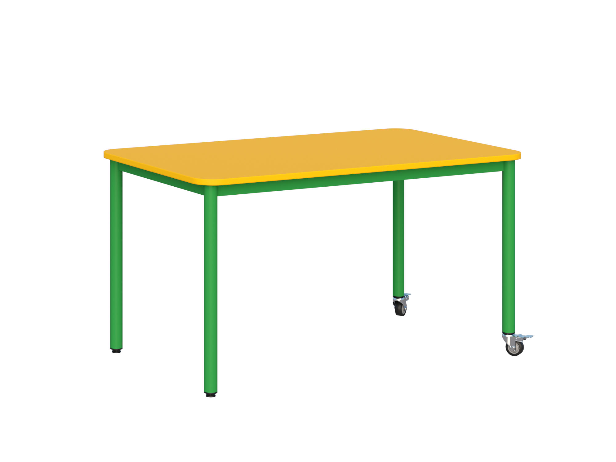 Stolik mobilny prostokątny 1200x700 mm - zdjęcie 4
