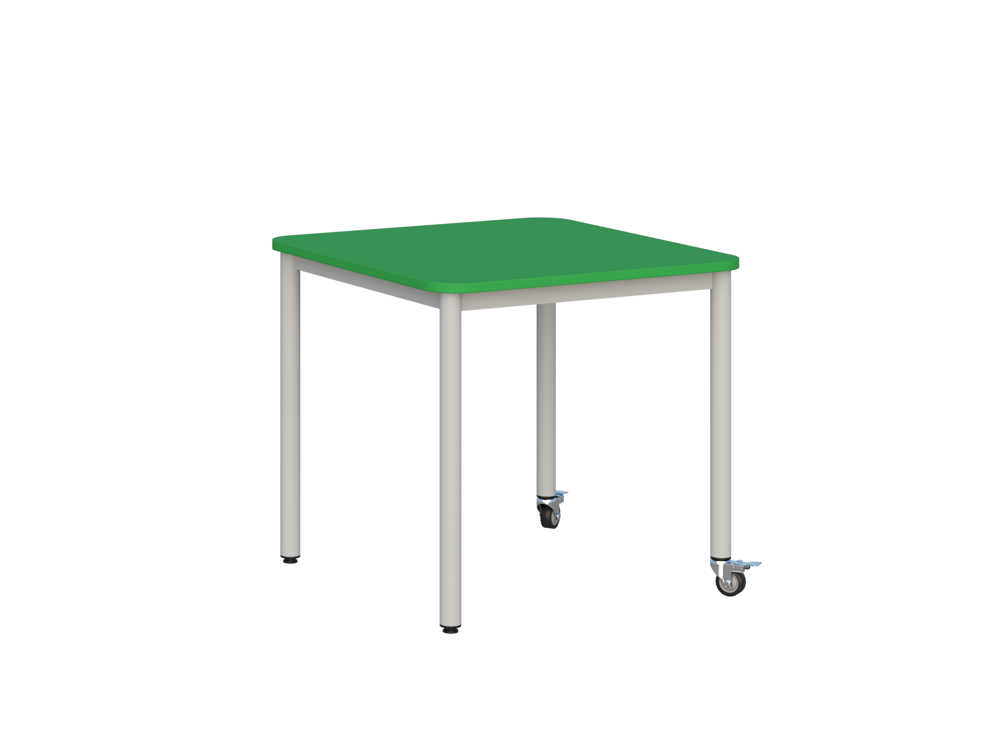 Stolik mobilny kwadratowy 700x700 - zdjęcie 2