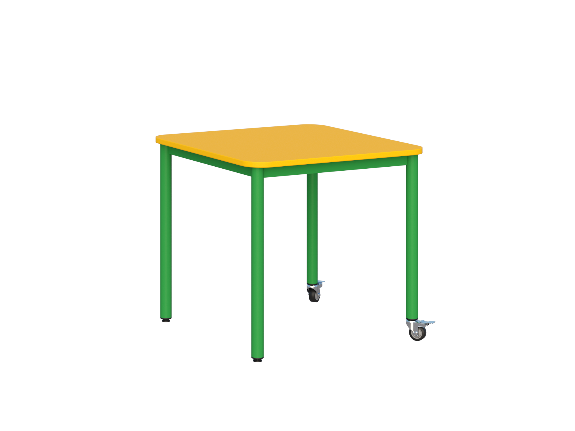 Stolik mobilny kwadratowy 700x700 - zdjęcie 4