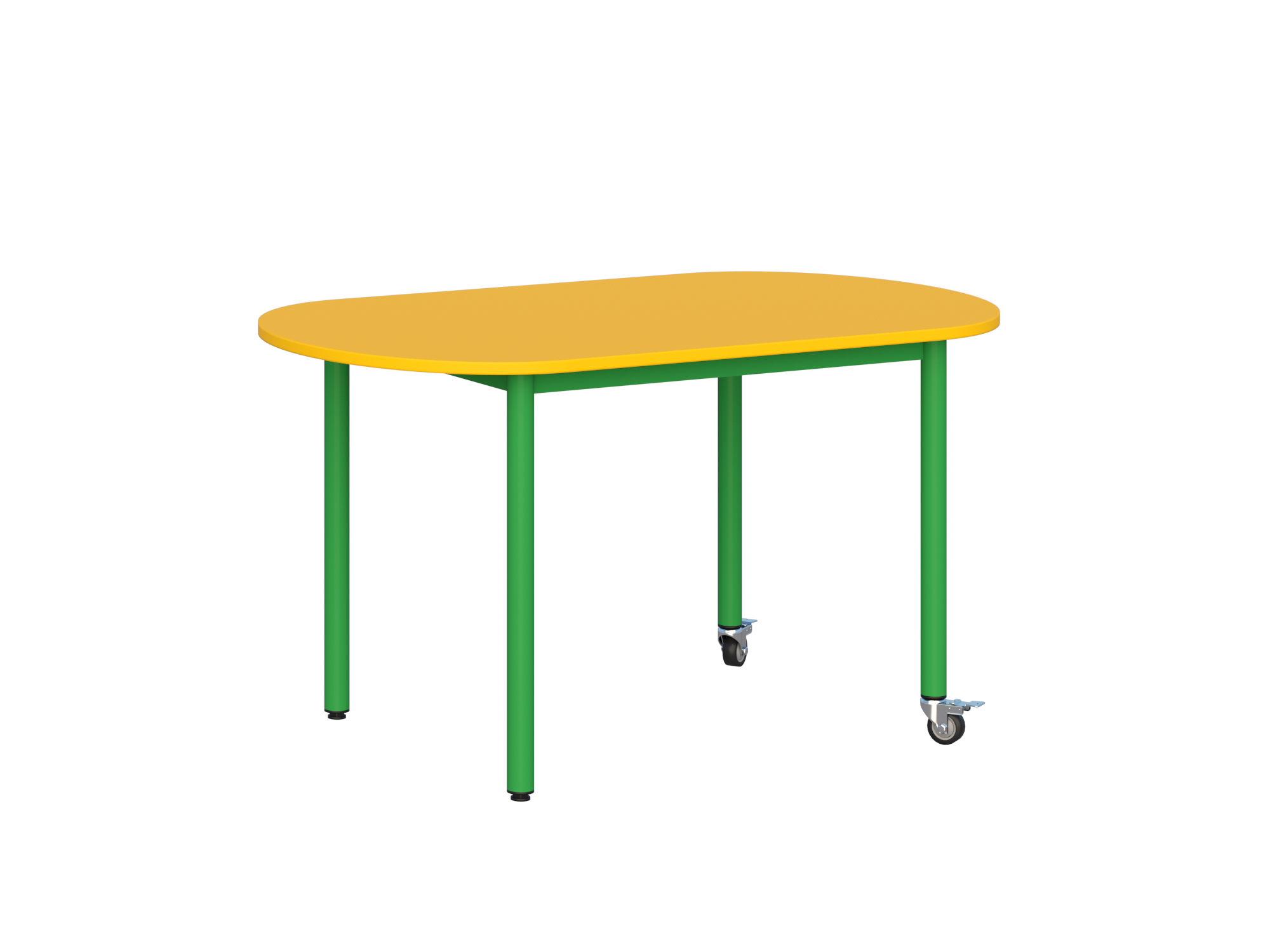 Stolik mobilny owalny 1200x700 - zdjęcie 4