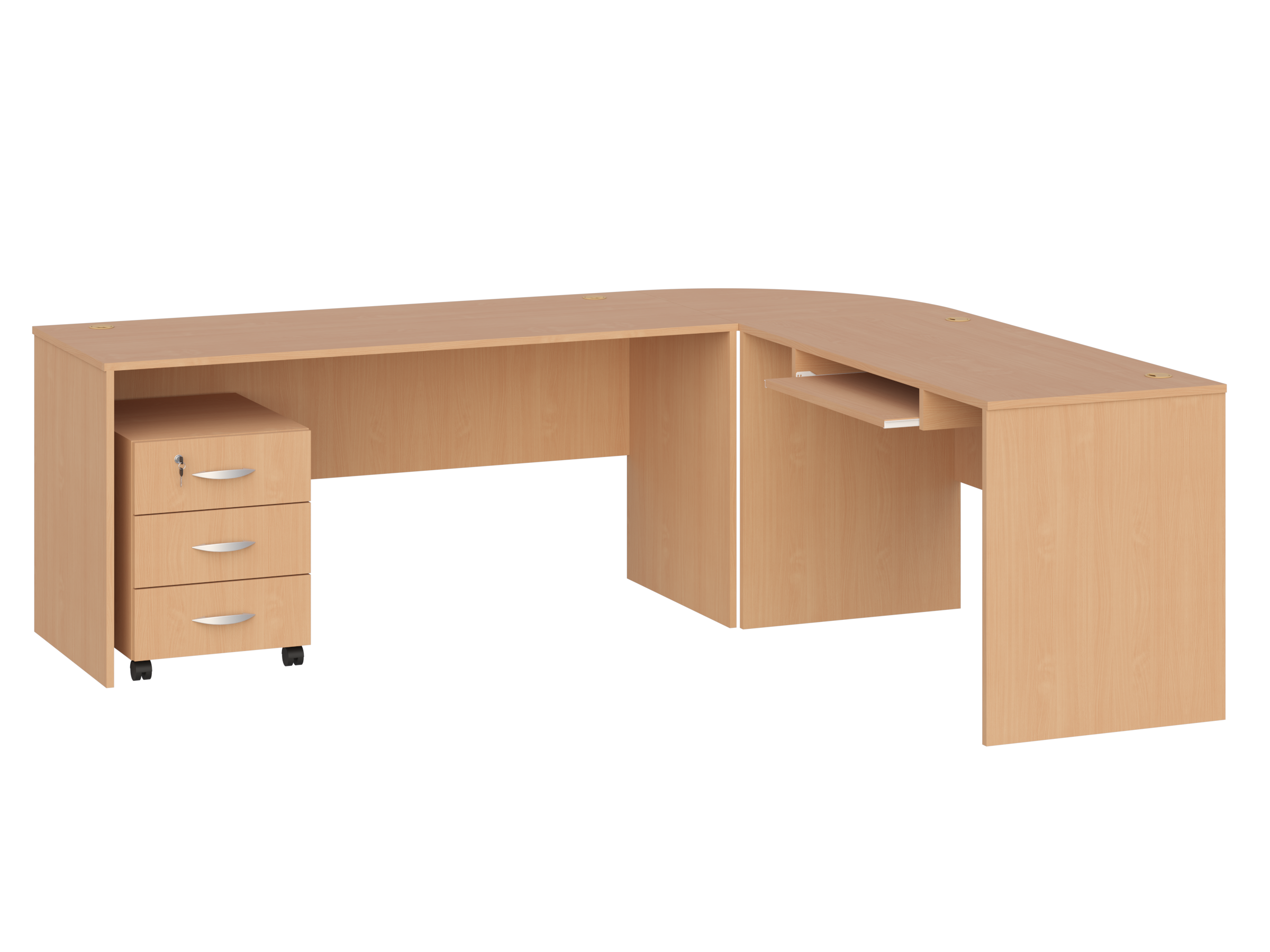Zestaw biurek KUJAWIAK STANDARD KS1216 - zdjęcie 2