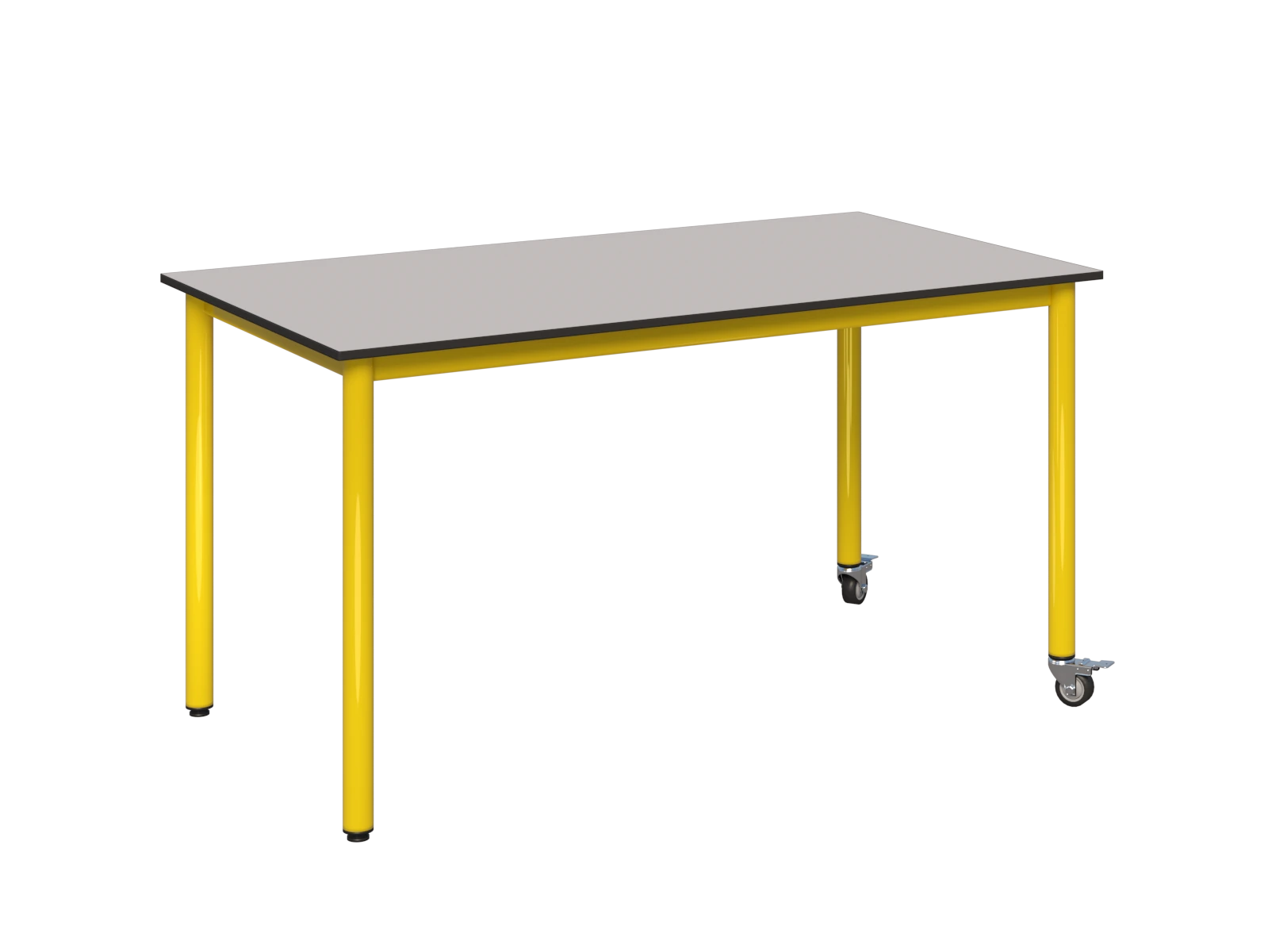 Stolik mobilny prostokątny 1200x700 COMPACT HPL - zdjęcie 6